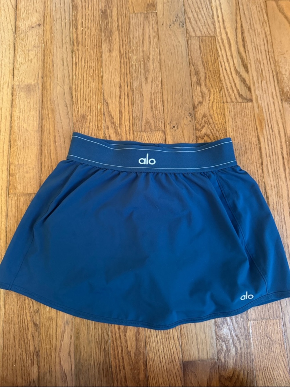 ALO Yoga eclipse Blue tennis skirt